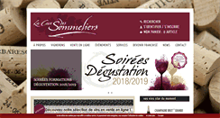 Desktop Screenshot of la-cave-des-sommeliers.com
